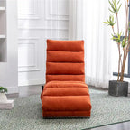 Chaise longue de massage intérieure en lin