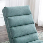 Chaise longue de massage intérieure en lin