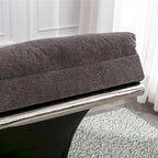 Chaise longue de massage intérieure en lin