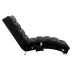 Chaise longue de massage intérieure en lin