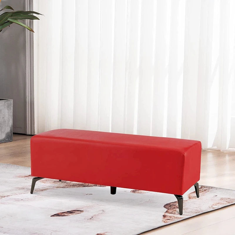 Chaises de salle d'attente en similicuir pour entrée et magasin, lot de 2, sièges d'accueil