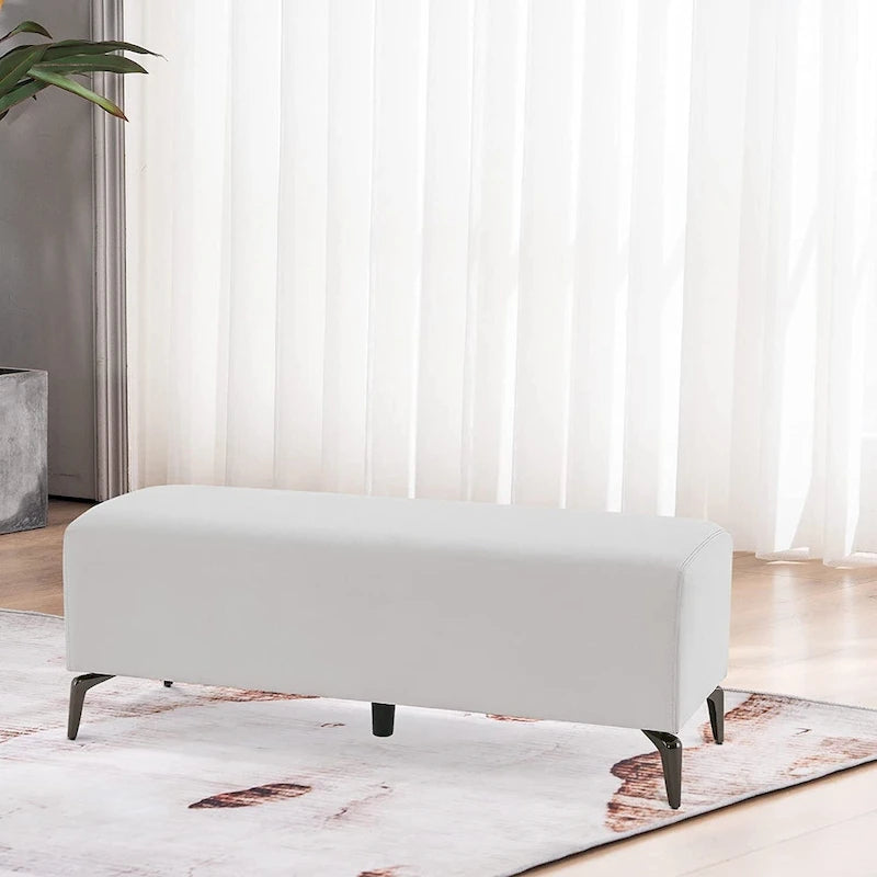 Chaises de salle d'attente en similicuir pour entrée et magasin, lot de 2, sièges d'accueil