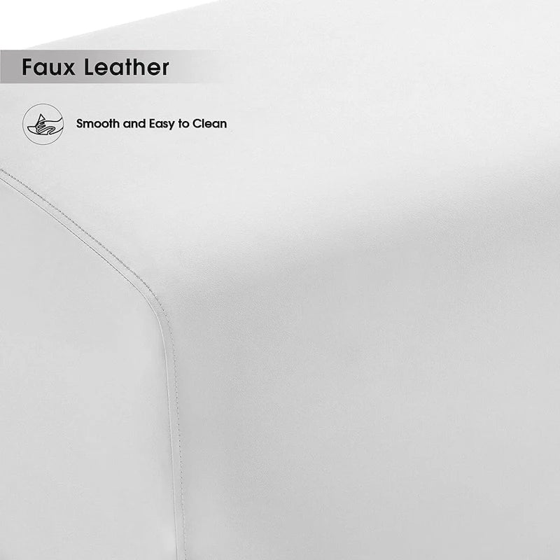 Chaises de salle d'attente en similicuir pour entrée et magasin, lot de 2, sièges d'accueil