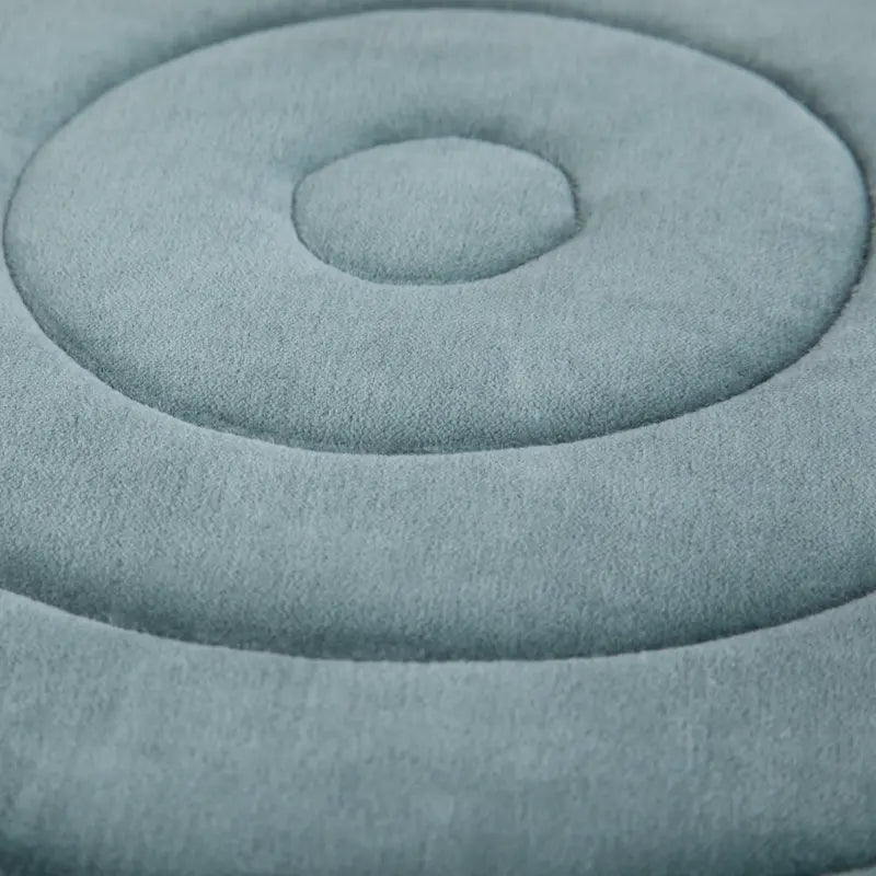 Pouf rond bohème en velours, repose-pieds de sol pour salon et chambre