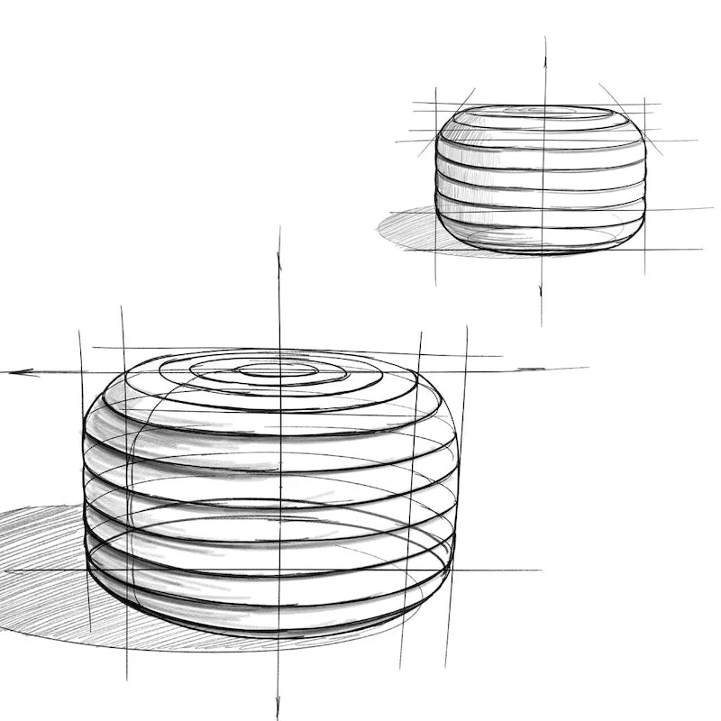 Pouf rond bohème en velours, repose-pieds de sol pour salon et chambre