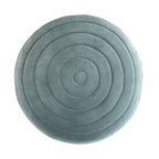 Pouf rond bohème en velours, repose-pieds de sol pour salon et chambre