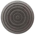 Pouf rond bohème en velours, repose-pieds de sol pour salon et chambre