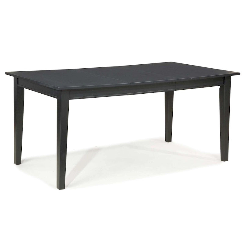 Table de salle à manger rectangulaire Art & Craft avec rallonge, bois massif, 6-8 places