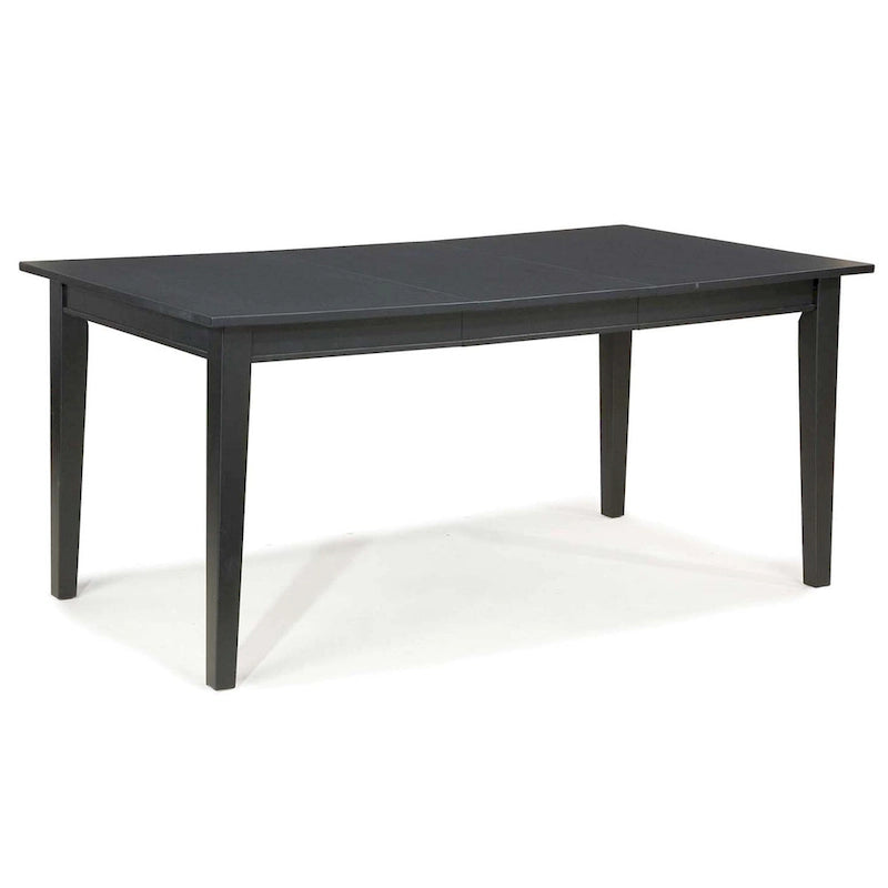 Table de salle à manger rectangulaire Art & Craft avec rallonge, bois massif, 6-8 places