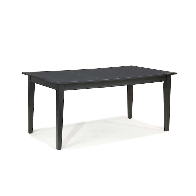 Table de salle à manger rectangulaire Art & Craft avec rallonge, bois massif, 6-8 places