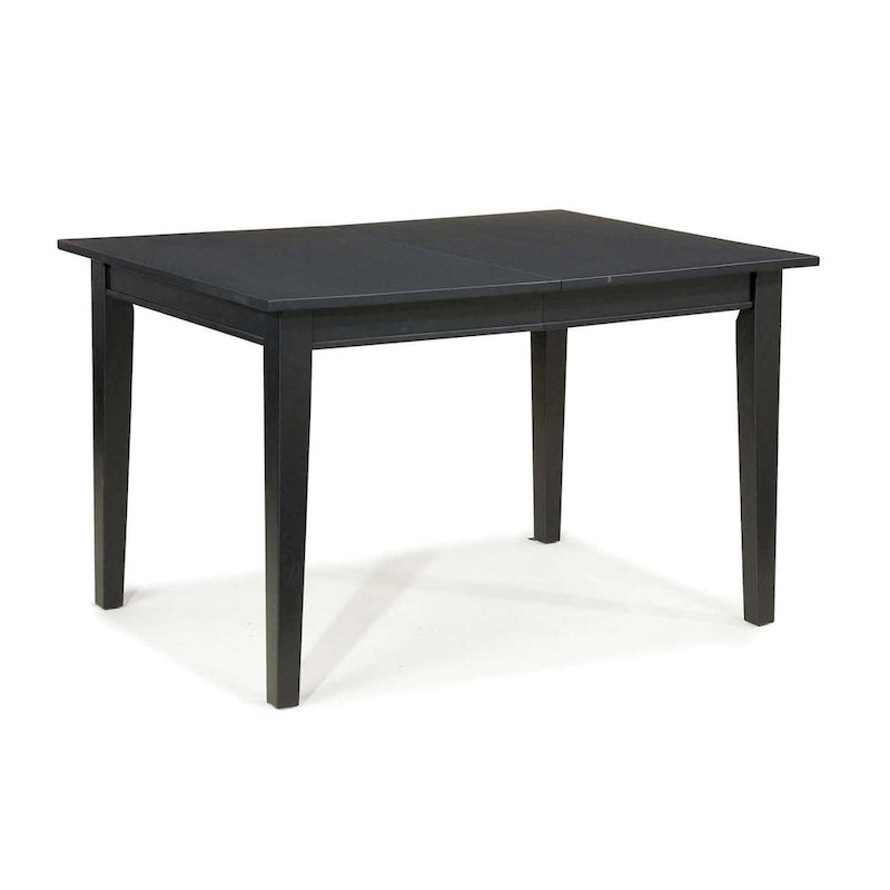 Table de salle à manger rectangulaire Art & Craft avec rallonge, bois massif, 6-8 places