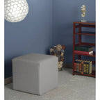 Poufs et repose-pieds carrés de 38 cm, rembourrés, pour le salon