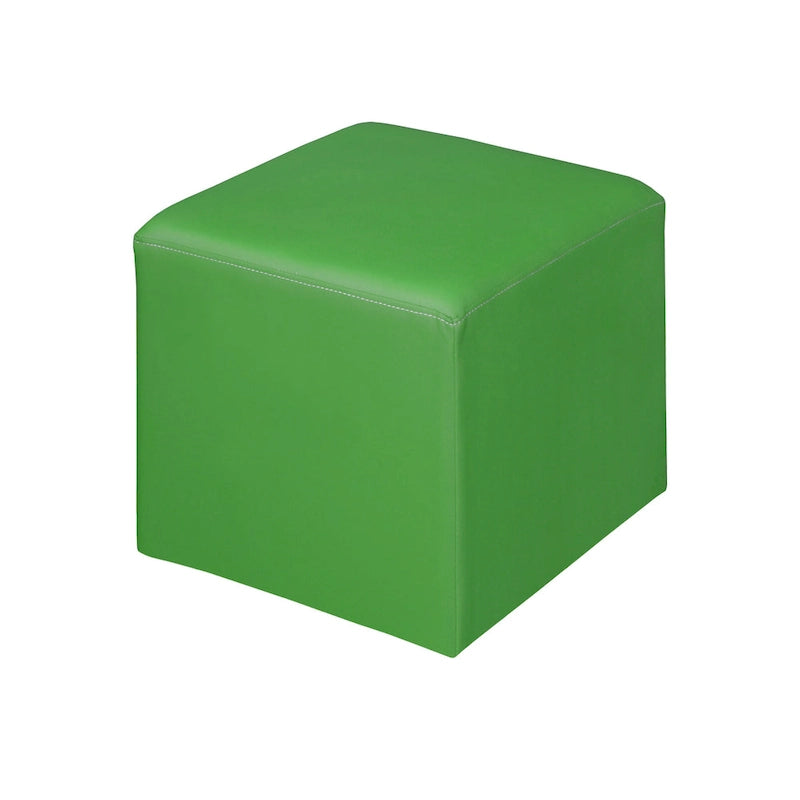 Poufs et repose-pieds carrés de 38 cm, rembourrés, pour le salon