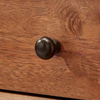 Table d'appoint en bois à 1 tiroir avec étagère ouverte, Table de chevet moderne pour salon et chambre à coucher