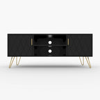 Meuble TV, console TV, meuble de rangement en bois pour divertissement