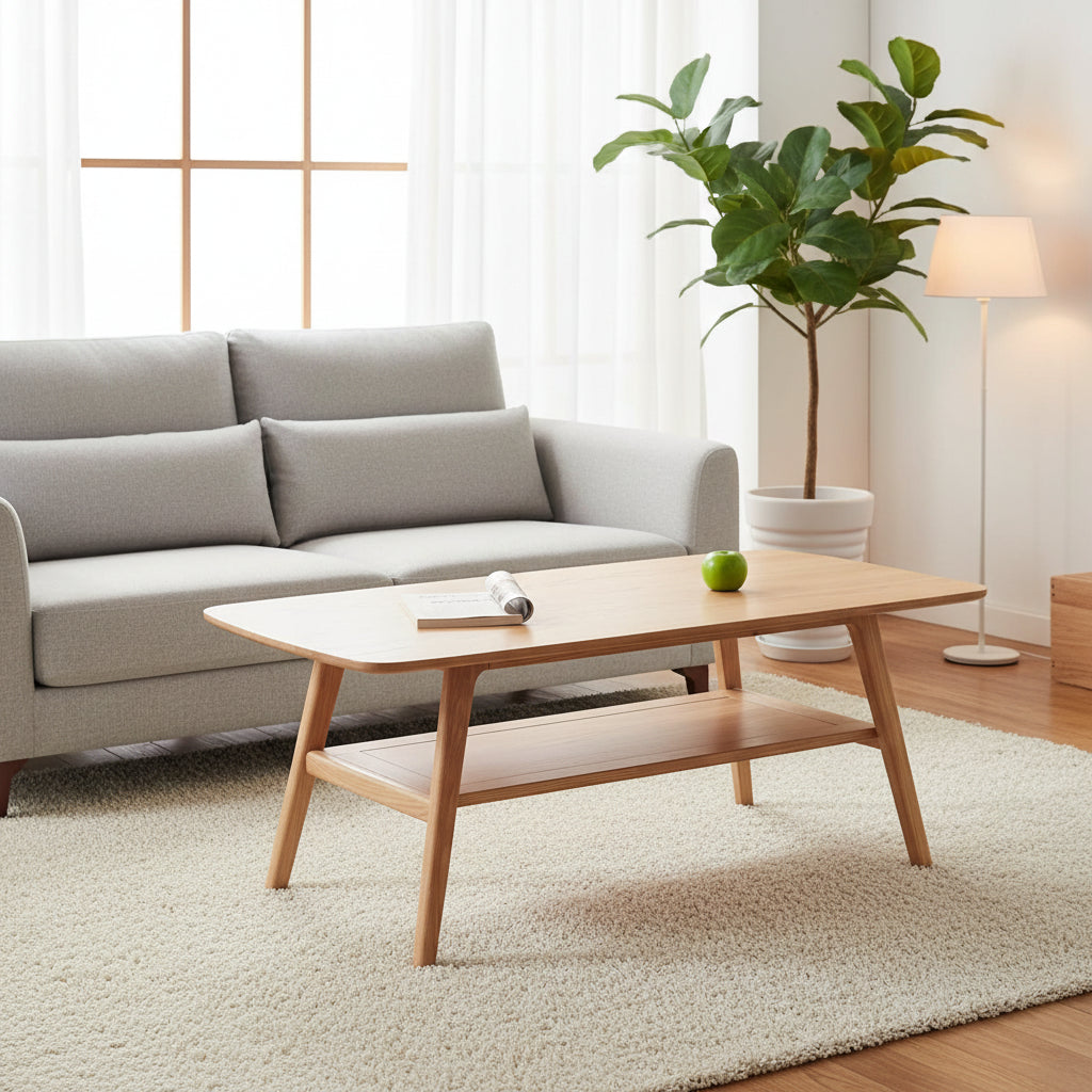 Table basse 100% bois massif