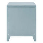 Table de chevet 1 tiroir 1 porte Coastal, style Dalia, table d'appoint de chambre avec rangement