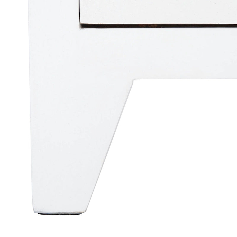 Table de chevet 1 tiroir 1 porte Coastal, style Dalia, table d'appoint de chambre avec rangement