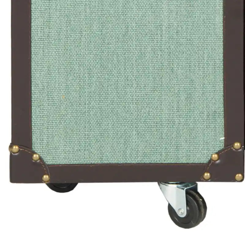 Meuble de Bar de Rangement Beige avec Étagères, 24Lx18Px42H Pouces, Meuble à Alcool Moderne pour Salon