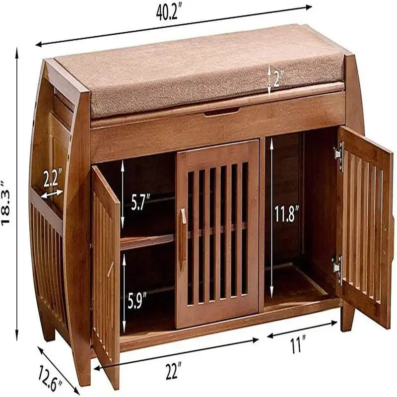 Bancs de rangement à chaussures