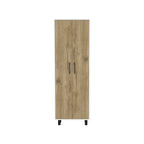 Armoire de cuisine et de salle à manger autoportante multi-rangement avec étagères réglables