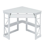 Bureau d'angle en L avec tiroir clavier, table d'étude et d'ordinateur pour bureau à domicile et dortoir