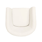 Fauteuil club pivotant, fauteuil d'appoint rembourré avec base pivotante à 360° pour le salon