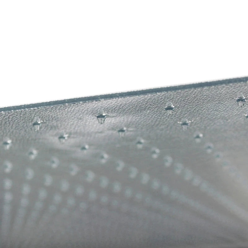Tapis de chaise rectangulaire en polycarbonate pour moquette à poils courts, 48 x 60 pouces, protection de sol transparente