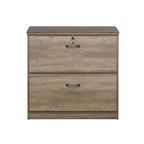 Classeur latéral à 2 tiroirs, style Honduras, rangement de dossiers pour bureau à domicile, format lettre et légal