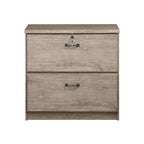Classeur latéral à 2 tiroirs, style Honduras, rangement de dossiers pour bureau à domicile, format lettre et légal